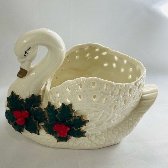 Vintage swan planter/vase - Picture 1 of 13
